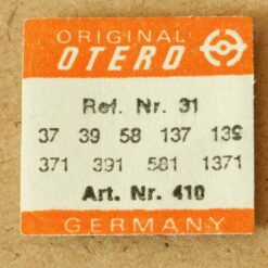 OTERO 37 PART 410 Kupplungsrad, winding pinion, 39 58 137 139 371 391 581 1371