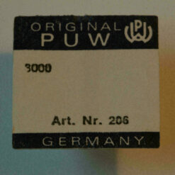 PUW 3000 Part 206, CENTRE WHEEL and PINION, Minutenrad Minutenrad durchbort NOS