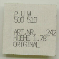 PUW 500 Part 242, Minutenrohr mit Mitnehmerad canon pinion & driving wh. PUW 510