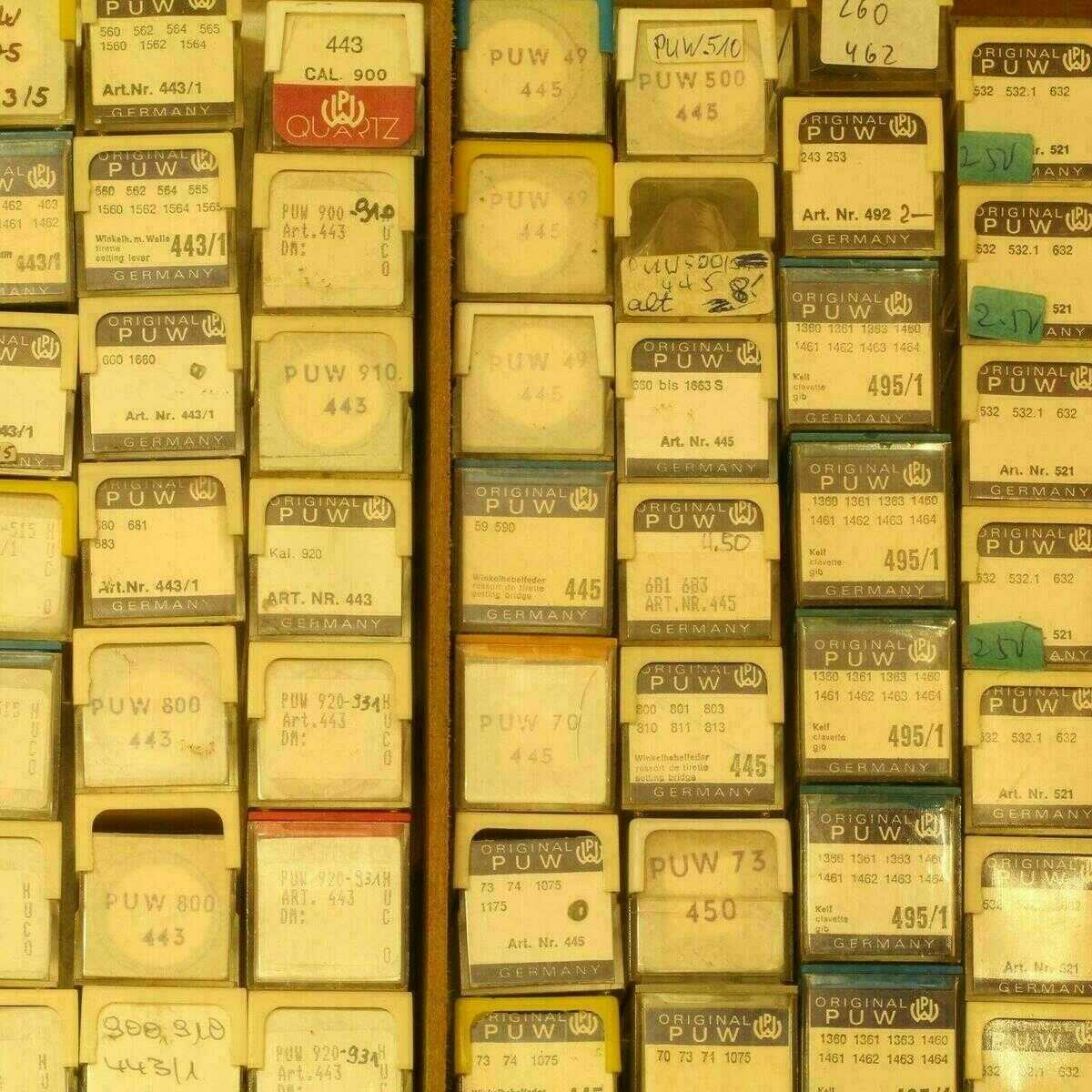 PUW Watch spare parts PART 420 Kronrad, crown wheel, Roue de courenne, PUW1077