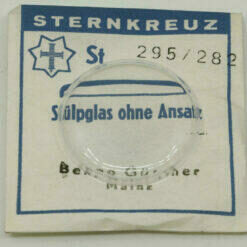 Uhrenglas Sternkreuz St Stülpglas ohne Ansatz  für Armbanduhren