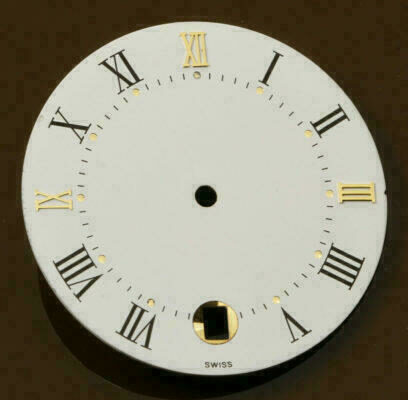 Dial for Eta 2892-2 / 2892A2  ; 28.55mm ; Cadran Esfera NEW White WS07