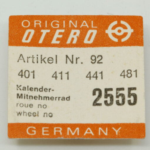 OTERO 401 Part 2555 Kalender Mitnehmerrad, Calender wheel, OTERO 411, 441, 481 – Bild 4