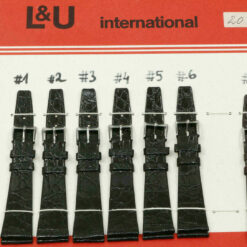 Uhrenarmband, Uhrband  Krokodilband Echt Kroko, 20mm  Vintage Alligator Strap