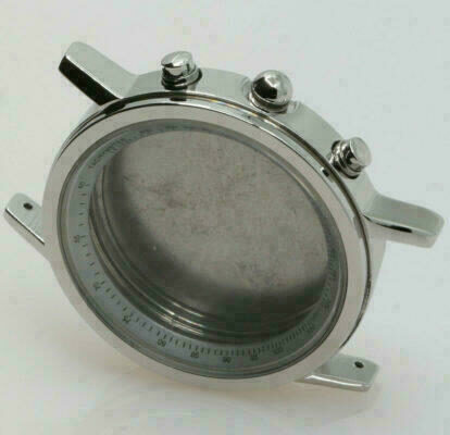 Uhrengehäuse SEIKO VD54C VD55C Edelstahl chronograph WATCH CASE 37,5 unbranded