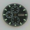 CARBON Watch Dial for Eta Valjoux 7750 Movement 35.0 mm Cadran Esfera