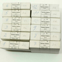 Datum federn  2 Stück, PART 2575 date spring Förster PUW ETA HB FELSA #25