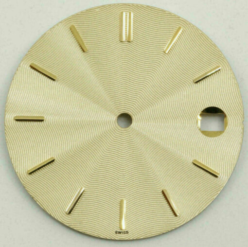 Dial for Eta 2892-2/ 2892A2 ; Ø 27.85mm; Cadran Esfera color Gold GD02