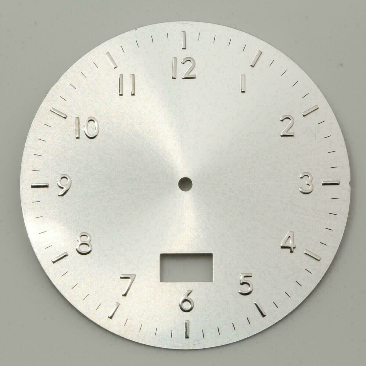 Dial for Quartz Movements Ø 33,80mm Cadran Esfera Silver markers
