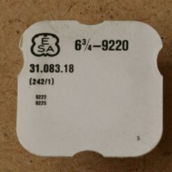 ESA / ETA 9220 Part 242/1, Minutenrohr & Mitnehmerad Canon Pinion & D.W. 9222