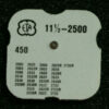 ETA 2500 Part 450 Zeigerstellrad, Setting Whell, Renvoi ETA 2502 2600 2732 NOS
