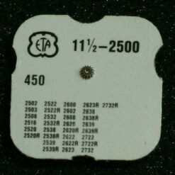 ETA 2500 Part 450 Zeigerstellrad, Setting Whell, Renvoi ETA 2502 2600 2732 NOS