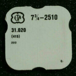 ETA 2510 Part 415, ETA 2512 Sperrad, Ratchet Whell, Rochet Ref. 31.020 NOS