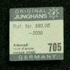 JUNGHANS 693.00, PART 705 Ankerrad, Escape Wheel, rou d'ancre, NOS