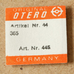 OTERO 365 PART 445 Setting Lever Spring Winkelhebelfeder OTTO EPPLE NOS