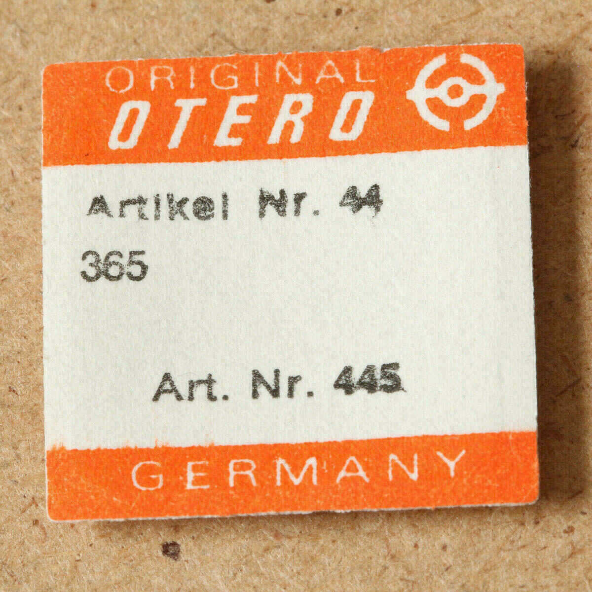 OTERO 365 PART 445 Setting Lever Spring Winkelhebelfeder OTTO EPPLE NOS
