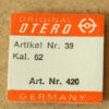OTERO 62 Part 420, Kronrad, crown wheel, OTTO EPPLE NOS