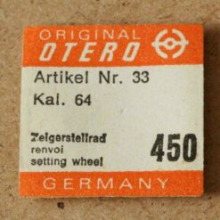 Otero 64 Part 450 Zeigerstellrad, Setting Wheel, Renvoi, OTTO / EPPLE NOS