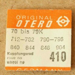 OTERO 70 PART 410 Kupplungsrad, winding pinion, 70- 79K, 712- 782, 790- 796 840