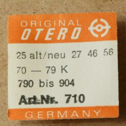 OTERO 79 PART 710, Anker, pallet fork, 27, 46, 56, 70 - 79 K, 790 bis 904 NOS