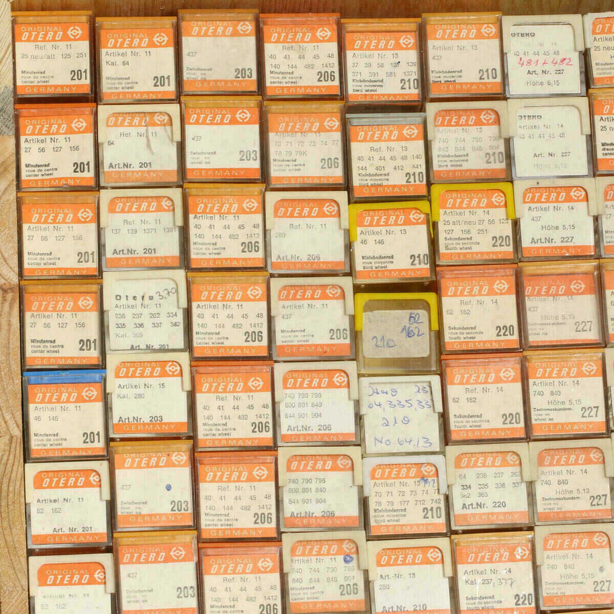 OTERO Watch Parts PART 245 Minutenrohr cannon pinion OTERO 371 391 581 1371 NOS