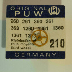 PUW 260 PART 210, Kleinbodenrad, Third wheel & pinion, PUW 261 360 361 363 1260