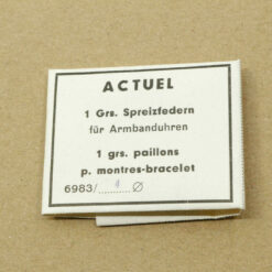 Spreizfeder für Stundenrad, Stundenradfeder Zifferblattfeder 4 Größen #3