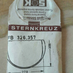 Uhrenglas Sternkreuz Sonderform FB Ballenform ohne Ring für Armbanduhren