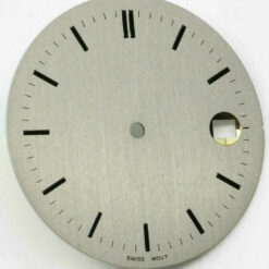 Watch Dial for Eta 2892-2, ETA 2892A2 ; 29.50mm ;Silver / Grey Cadran NEW