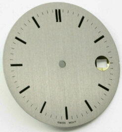 Watch Dial for Eta 2892-2, ETA 2892A2 ; 29.50mm ;Silver / Grey Cadran NEW